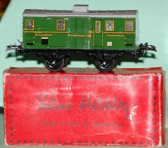 E1- 14 HORNBY WAGON FOURGON AVEC PERISCOPE RESEAU ETAT | E1 14